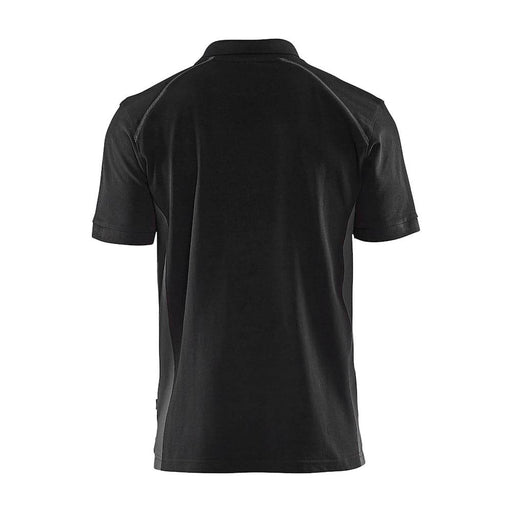 Blaklader 3324 Short Sleeve Polo Shirt Black / Dark Grey - POLO SHIRTS