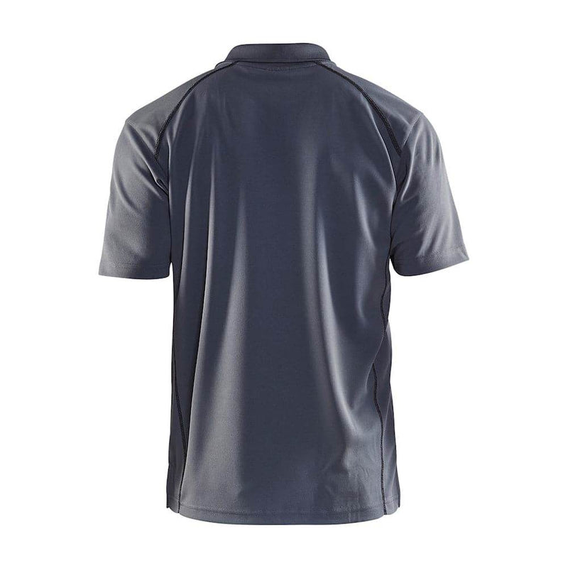 Blaklader 3326 Polo Shirt with UV-Protection Grey Medium - SALE T-SHIRTS