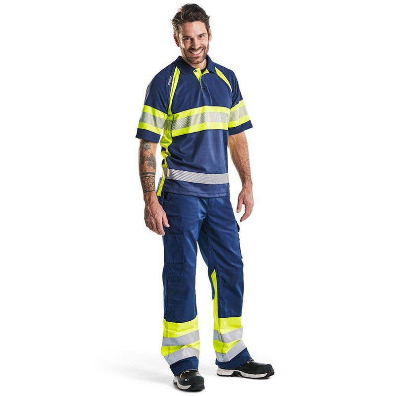 Blaklader 3338 Hi-Vis Polo Shirt - Business & Industrial > Work Safety Protective Gear HI-VIS T-SHIRTS