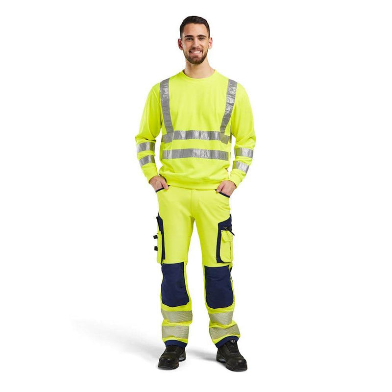 Blaklader 3341 Hi-Vis Sweatshirt - HI-VIS SWEATSHIRTS & HOODIES