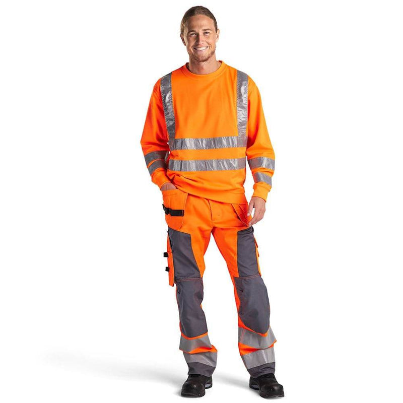 Blaklader 3341 Hi-Vis Sweatshirt - HI-VIS SWEATSHIRTS & HOODIES