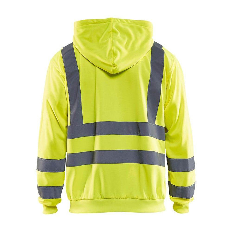 Blaklader 3346 Hi-Vis Hooded Sweater - HI-VIS SWEATSHIRTS & HOODIES