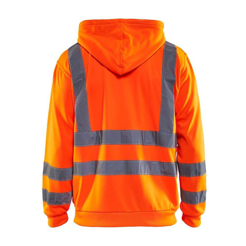 Blaklader 3346 Hi-Vis Hooded Sweater - HI-VIS SWEATSHIRTS & HOODIES