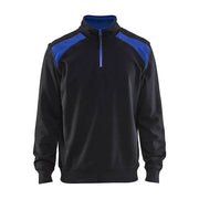 Blaklader 3353 Half-Zip 2-Tone Sweatshirt - Apparel & Accessories > Clothing SWEATSHIRTS