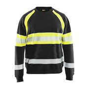 Blaklader 3359 Hi-Vis Round Neck Sweatshirt - Business & Industrial > Work Safety Protective Gear HI-VIS SWEATSHIRTS & HOODIES