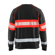 Blaklader 3359 Hi-Vis Round Neck Sweatshirt - Business & Industrial > Work Safety Protective Gear HI-VIS SWEATSHIRTS & HOODIES