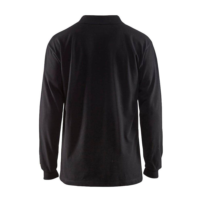 Blaklader 3374 Long Sleeve Flame Resistant Polo Shirt - Business & Industrial > Work Safety Protective Gear FLAME RETARDANT SHIRTS