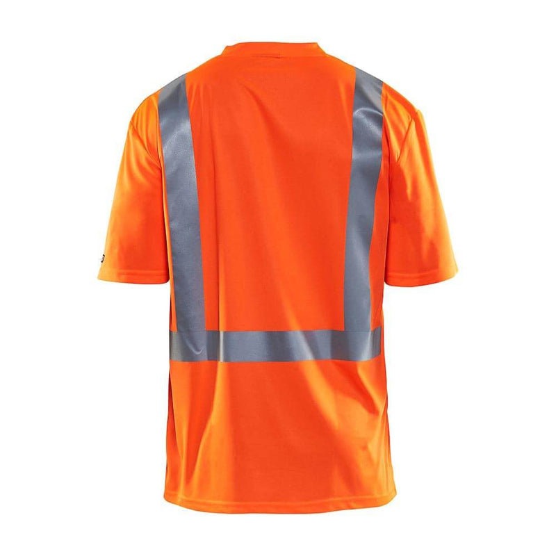 Blaklader 3382 UV Hi-Vis V-Neck T-shirt - Business & Industrial > Work Safety Protective Gear HI-VIS T-SHIRTS