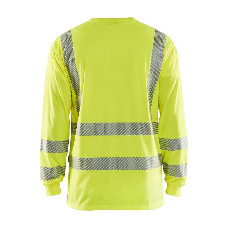 Blaklader 3385 Hi-Vis UV Long Sleeved T-Shirt - HI-VIS T-SHIRTS