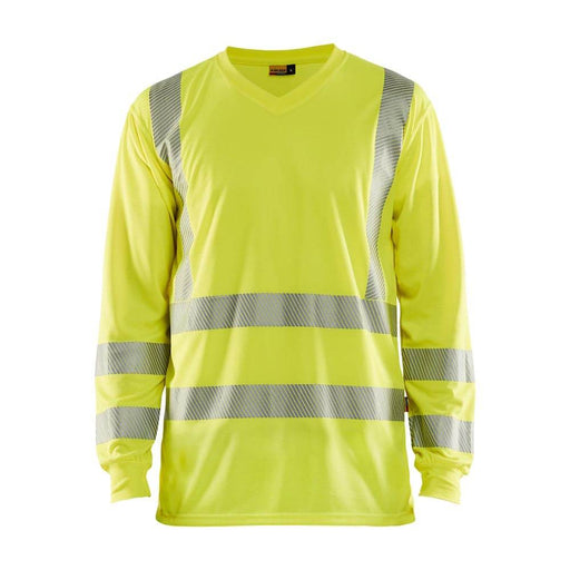 Blaklader 3385 Hi-Vis UV Long Sleeved T-Shirt - HI-VIS T-SHIRTS
