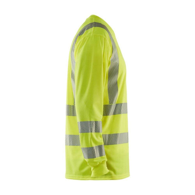 Blaklader 3385 Hi-Vis UV Long Sleeved T-Shirt - HI-VIS T-SHIRTS