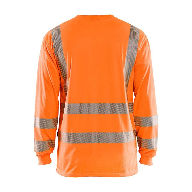 Blaklader 3385 Hi-Vis UV Long Sleeved T-Shirt - HI-VIS T-SHIRTS