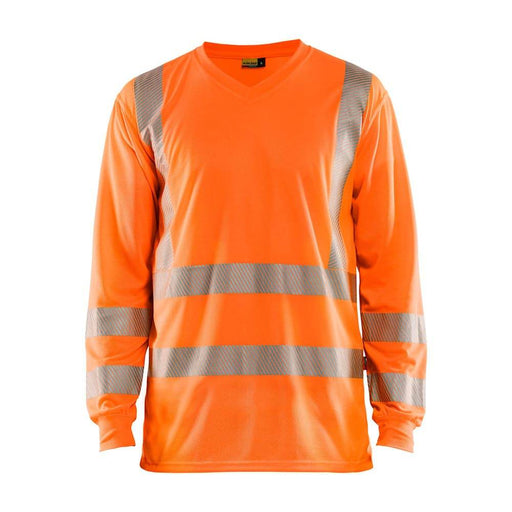 Blaklader 3385 Hi-Vis UV Long Sleeved T-Shirt - HI-VIS T-SHIRTS