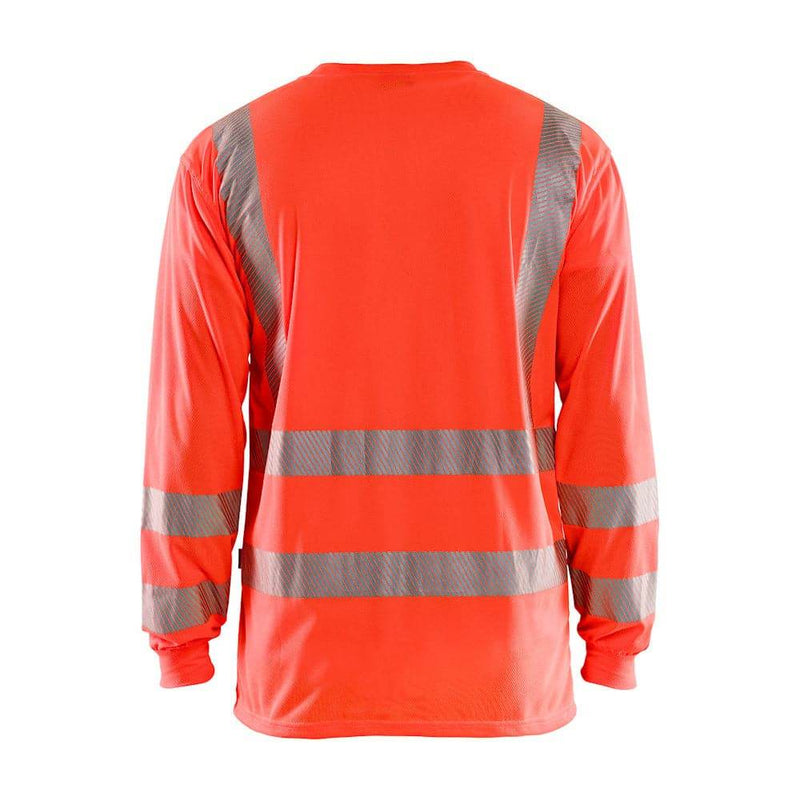 Blaklader 3385 Hi-Vis UV Long Sleeved T-Shirt - HI-VIS T-SHIRTS