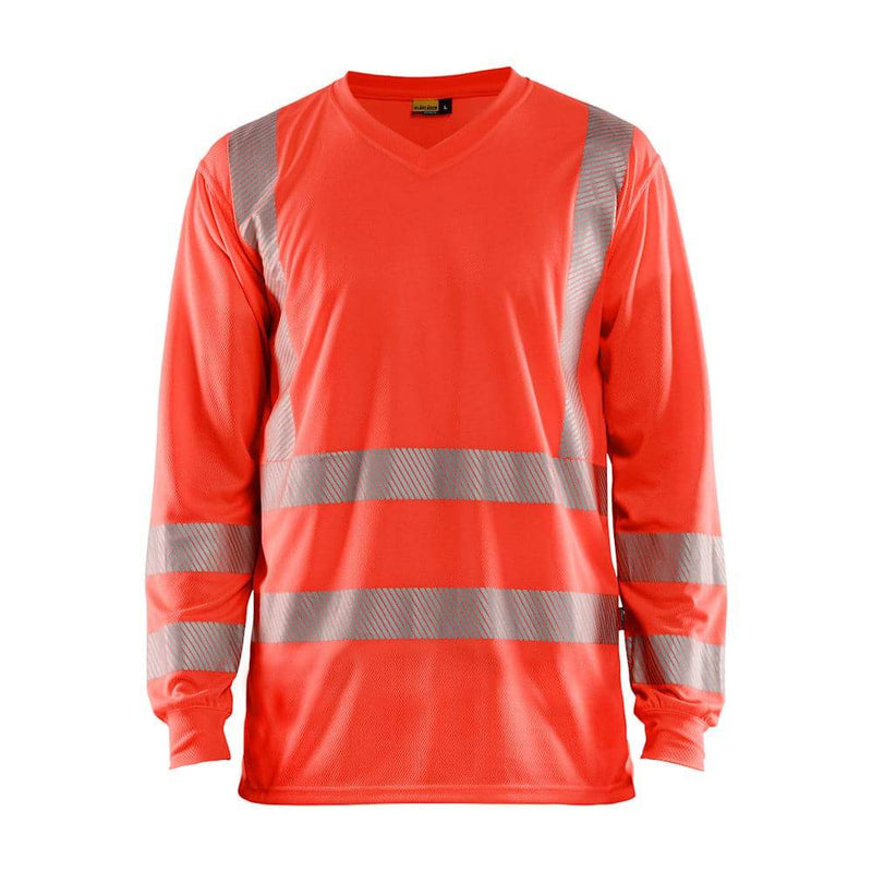 Blaklader 3385 Hi-Vis UV Long Sleeved T-Shirt - HI-VIS T-SHIRTS