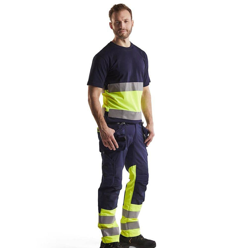 Blaklader 3387 Hi-Vis Two Tone T-shirt - HI-VIS T-SHIRTS