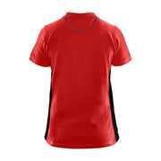 Blaklader 3390 Women's Polo Shirt Red/Black - WOMENS T-SHIRTS