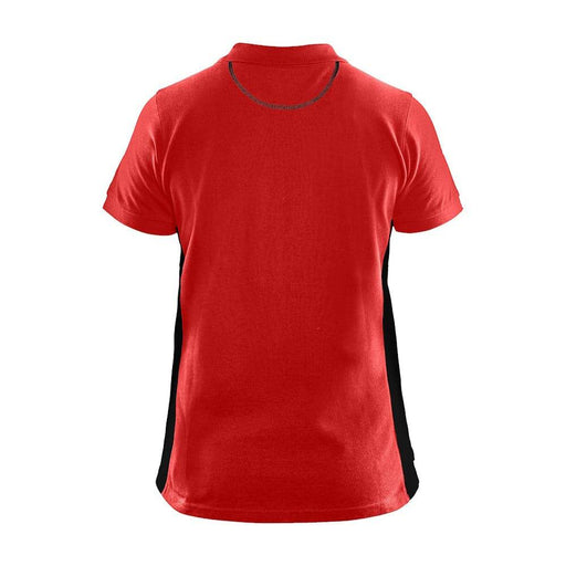 Blaklader 3390 Women's Polo Shirt Red/Black - WOMENS T-SHIRTS