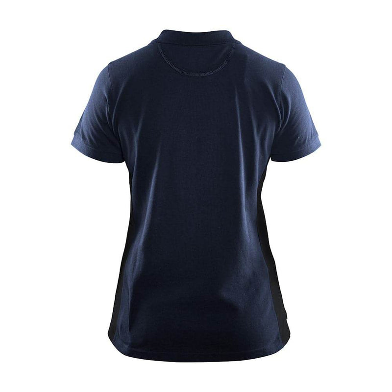 Blaklader 3390 Women's Polo Shirt Dark Navy / Black - WOMENS T-SHIRTS