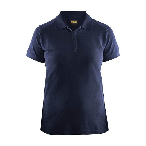 Blaklader 3390 Women's Polo Shirt Navy Blue - WOMENS T-SHIRTS