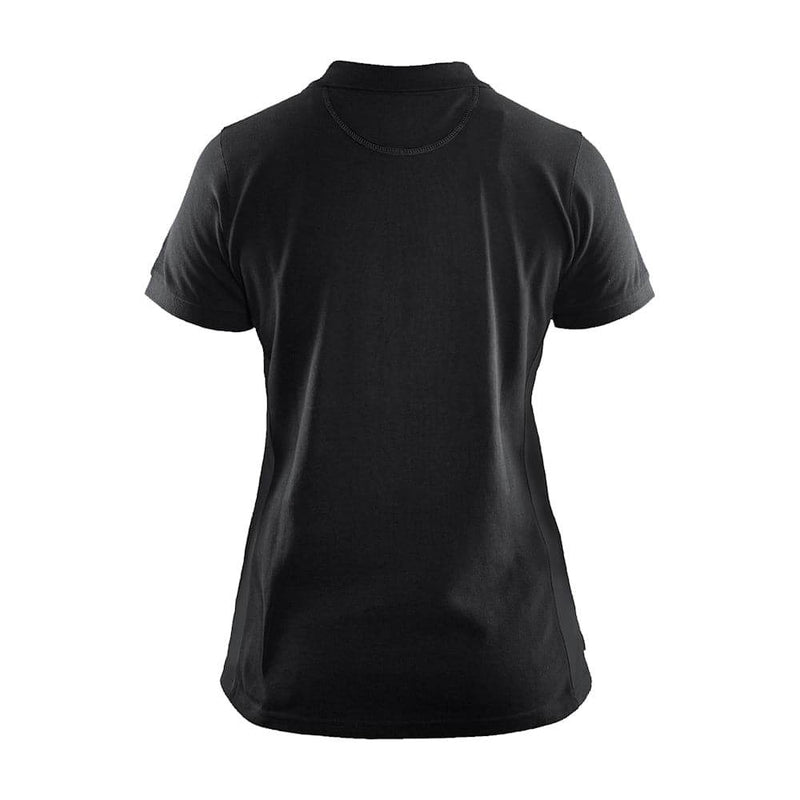 Blaklader 3390 Women's Polo Shirt Black/Dark Grey - WOMENS T-SHIRTS