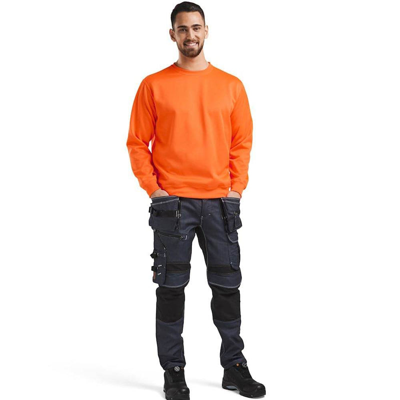 Blaklader 3401 Hi-Vis Sweatshirt - HI-VIS SWEATSHIRTS & HOODIES
