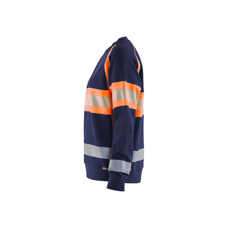 Blaklader 3409 Women's Hi-Vis Sweatshirt - WOMENS HI-VIS CLOTHING