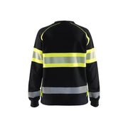 Blaklader 3409 Women's Hi-Vis Sweatshirt - WOMENS HI-VIS CLOTHING