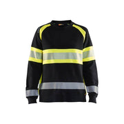 Blaklader 3409 Women's Hi-Vis Sweatshirt - WOMENS HI-VIS CLOTHING