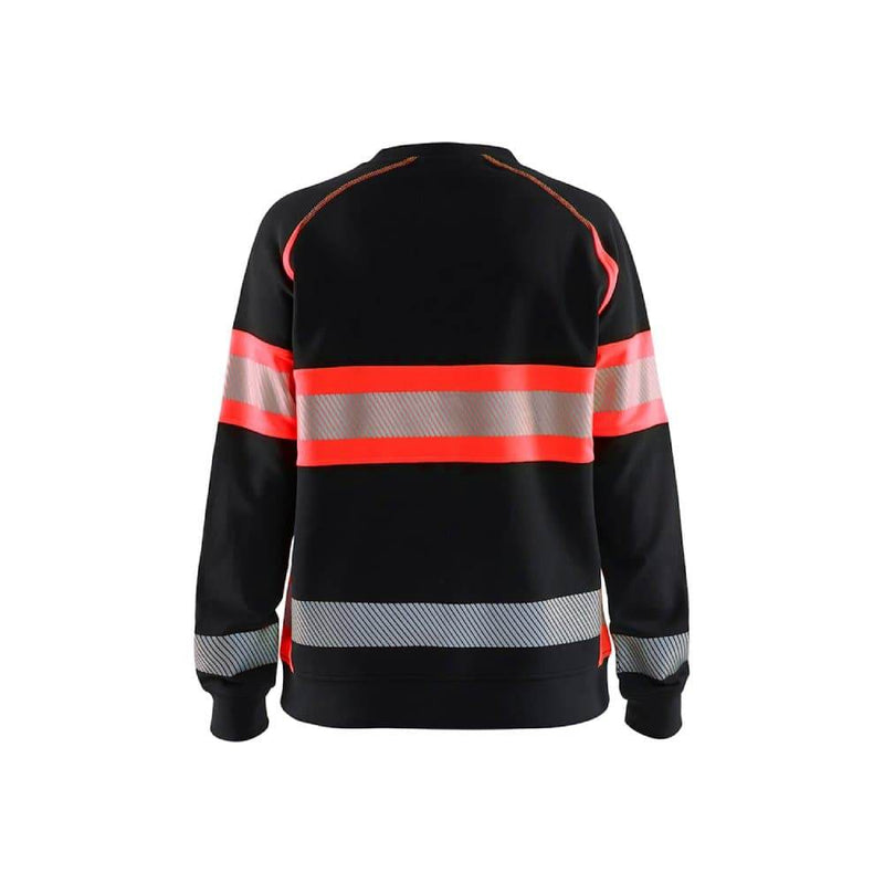 Blaklader 3409 Women's Hi-Vis Sweatshirt - WOMENS HI-VIS CLOTHING
