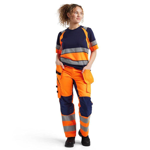 Blaklader 3410 Women's Hi-Vis T-Shirt - Business & Industrial > Work Safety Protective Gear WOMENS HI-VIS CLOTHING