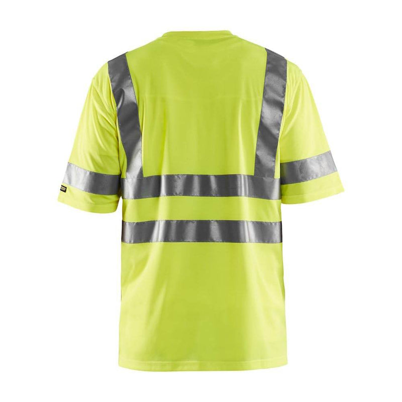 Blaklader 3413 Hi-Vis Crew Neck T-Shirt - Business & Industrial > Work Safety Protective Gear HI-VIS T-SHIRTS