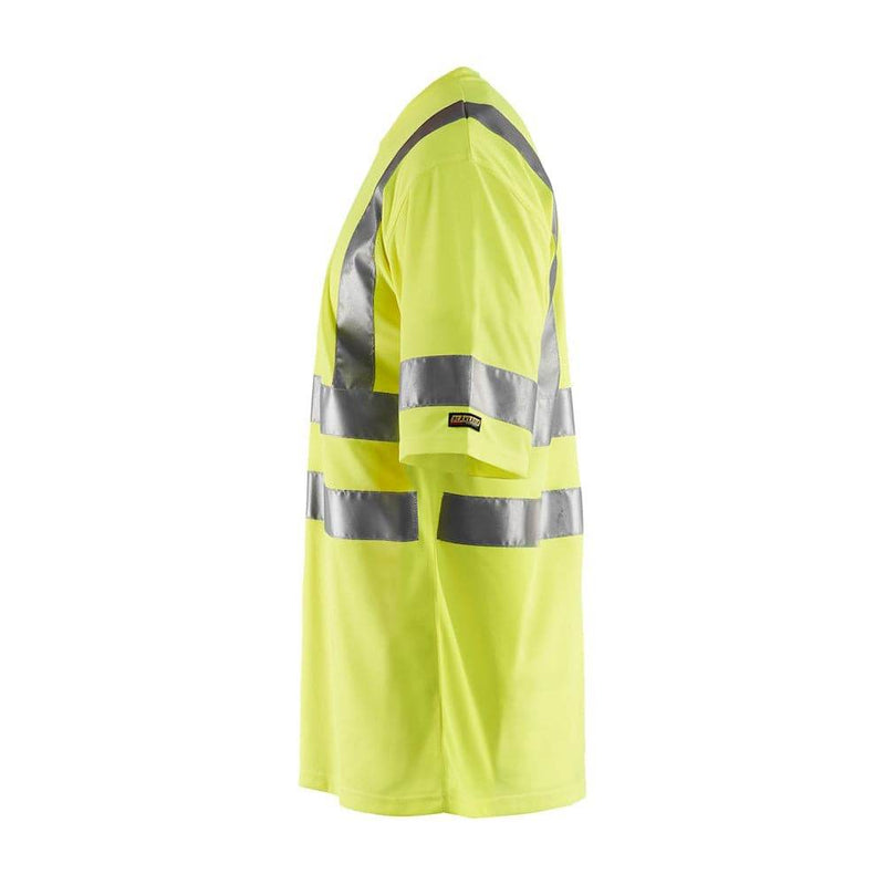 Blaklader 3413 Hi-Vis Crew Neck T-Shirt - Business & Industrial > Work Safety Protective Gear HI-VIS T-SHIRTS