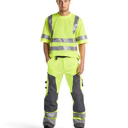 Blaklader 3413 Hi-Vis Crew Neck T-Shirt - Business & Industrial > Work Safety Protective Gear HI-VIS T-SHIRTS