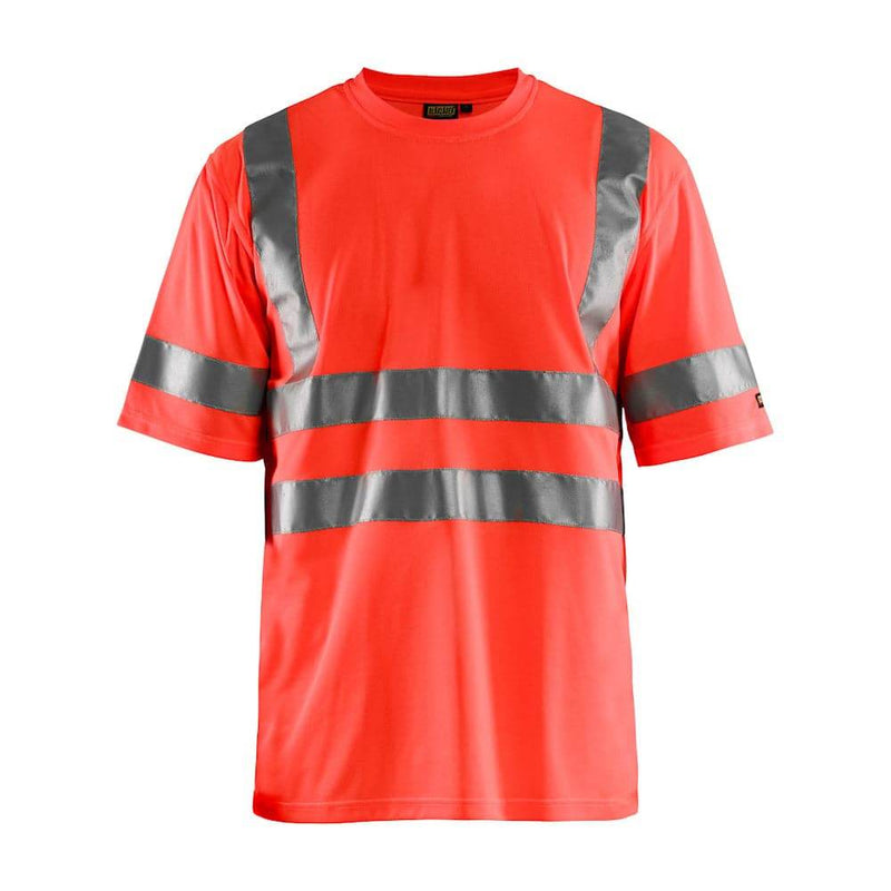Blaklader 3413 Hi-Vis Crew Neck T-Shirt - Business & Industrial > Work Safety Protective Gear HI-VIS T-SHIRTS