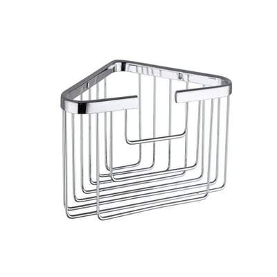 Single Deep Corner Chrome Basket Buy Online - Home & Garden > Bathroom Accessories Bathrooms