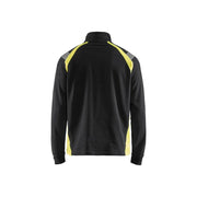 Blaklader 3432 Sweatshirt with half zip - HI-VIS SWEATSHIRTS & HOODIES