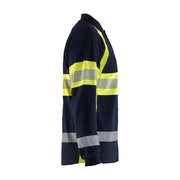 Blaklader 3438 Long-Sleeved Multinorm Polo Flame Resistant - FLAME RETARDANT SHIRTS