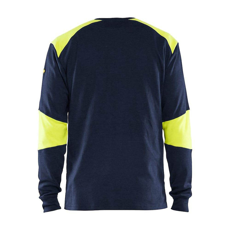 Blaklader 3457 Flame Resistant Long Sleeve T-Shirt - Business & Industrial > Work Safety Protective Gear FLAME RETARDANT SHIRTS