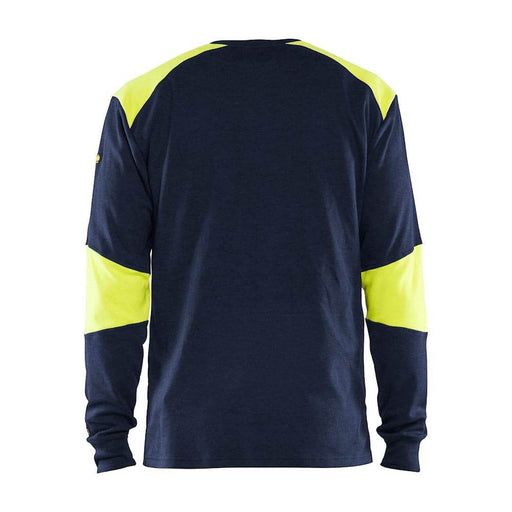 Blaklader 3457 Flame Resistant Long Sleeve T-Shirt - Business & Industrial > Work Safety Protective Gear FLAME RETARDANT SHIRTS