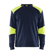 Blaklader 3457 Flame Resistant Long Sleeve T-Shirt - Business & Industrial > Work Safety Protective Gear FLAME RETARDANT SHIRTS