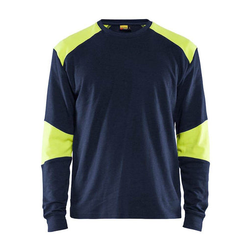 Blaklader 3457 Flame Resistant Long Sleeve T-Shirt - Business & Industrial > Work Safety Protective Gear FLAME RETARDANT SHIRTS