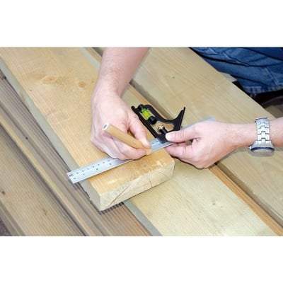 300mm Metric And Imperial Combination Square - Hand Tools