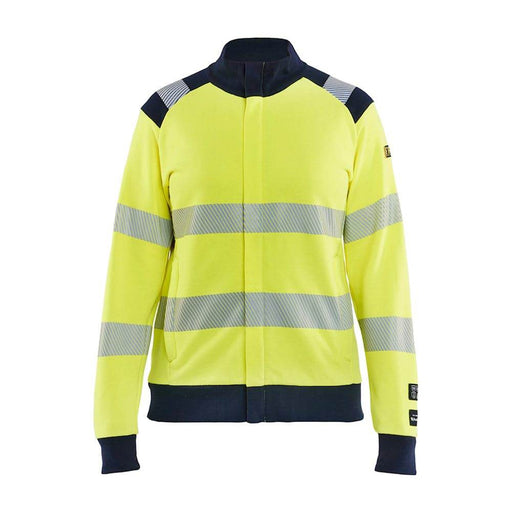 Blaklader 3471 Women's Multinorm Hi-Vis Sweatshirt Zip - Business & Industrial > Work Safety Protective Gear WOMENS HI-VIS CLOTHING