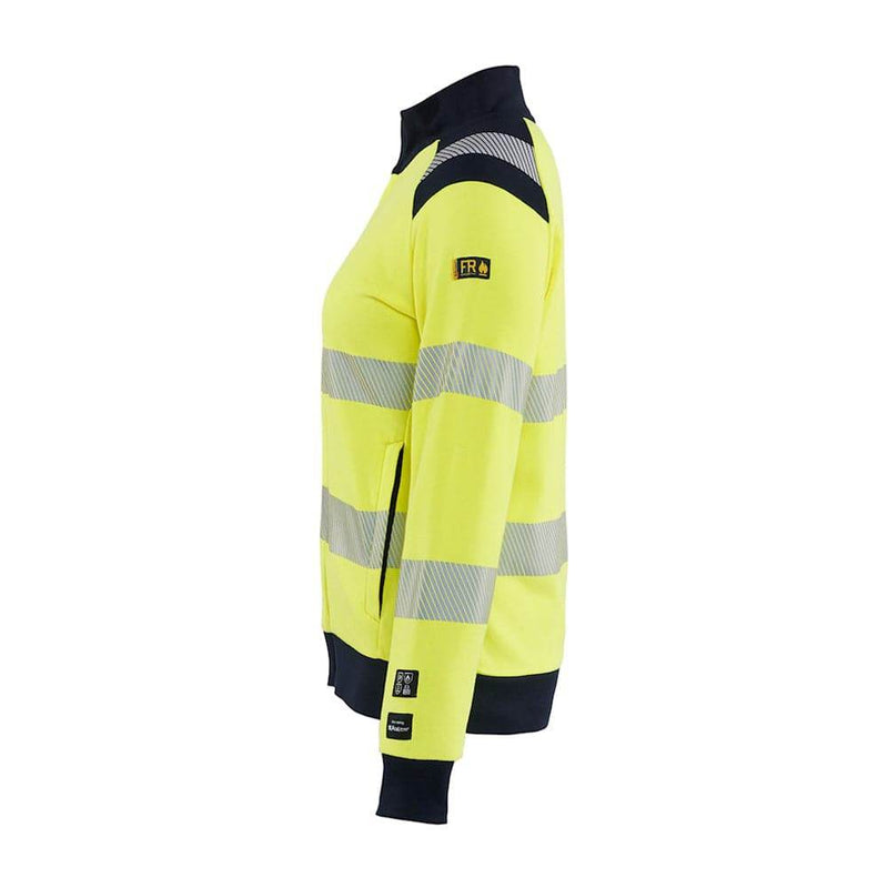 Blaklader 3471 Women's Multinorm Hi-Vis Sweatshirt Zip - Business & Industrial > Work Safety Protective Gear WOMENS HI-VIS CLOTHING