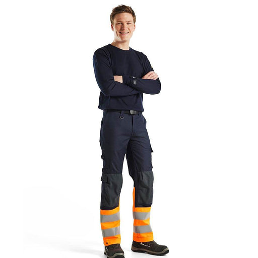 Blaklader 3483 Flame Resistant Long-Sleeve T-Shirt - Business & Industrial > Work Safety Protective Gear FLAME RETARDANT SHIRTS