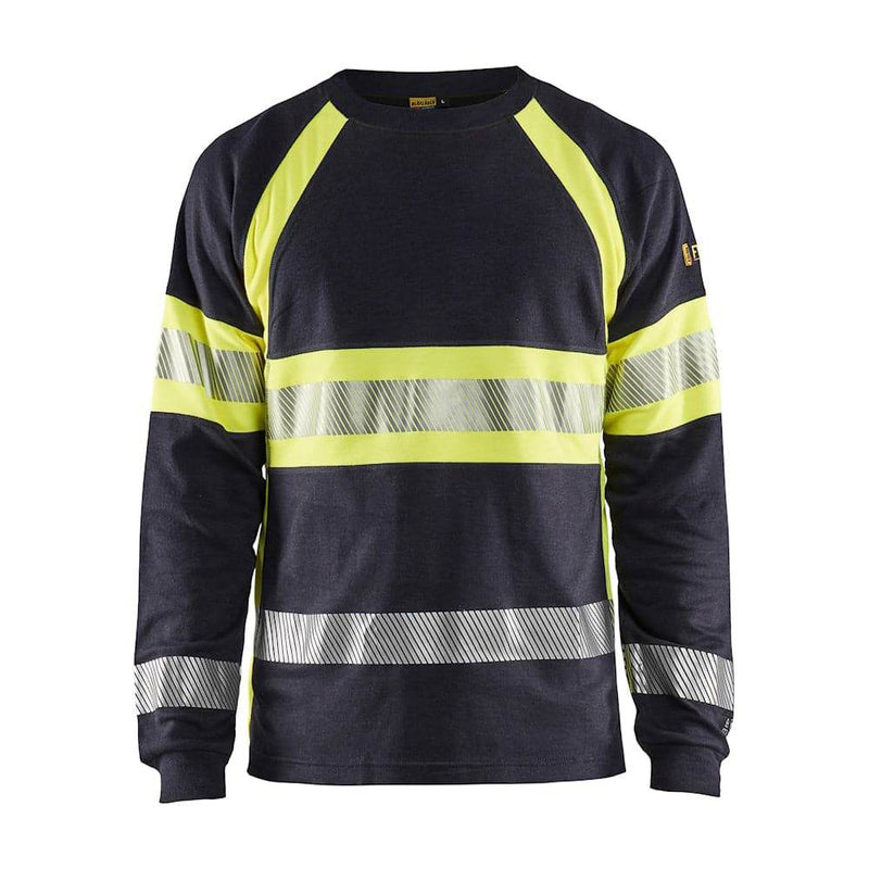 Blaklader 3484 Flame Resistant Long Sleeve T-Shirt - Business & Industrial > Work Safety Protective Gear FLAME RETARDANT SHIRTS
