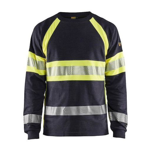 Blaklader 3484 Flame Resistant Long Sleeve T-Shirt - Business & Industrial > Work Safety Protective Gear FLAME RETARDANT SHIRTS