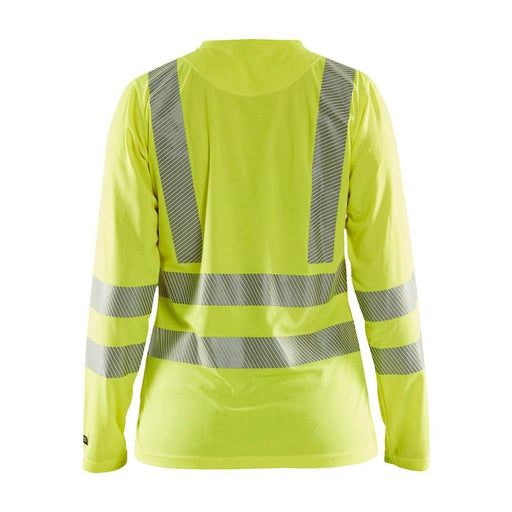 Blaklader 3485 Women's Hi-Vis T-Shirt Long Sleeve - WOMENS HI-VIS CLOTHING