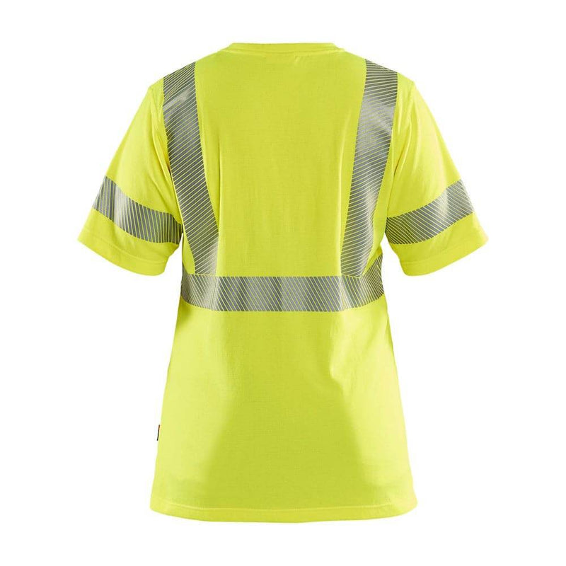 Blaklader 3502 Women's Hi-Vis Short Sleeves T-Shirt - WOMENS HI-VIS CLOTHING